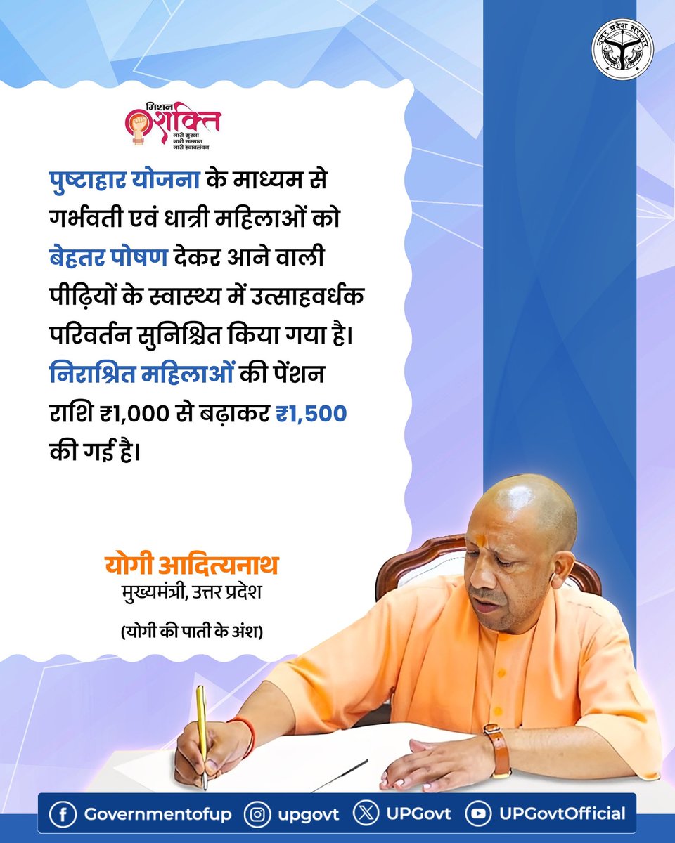 Government of UP tweet media