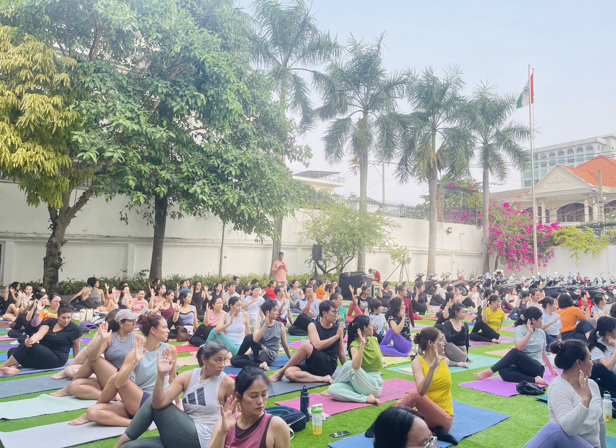 India in HCMC tweet media