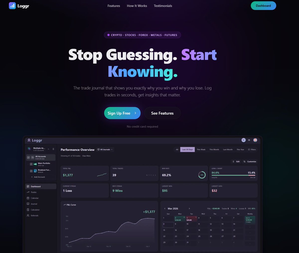 loggrtrade's tweet photo. New homepage is live! Completely redesigned it and looks much better now. https://t.co/cUgaRuLFKC