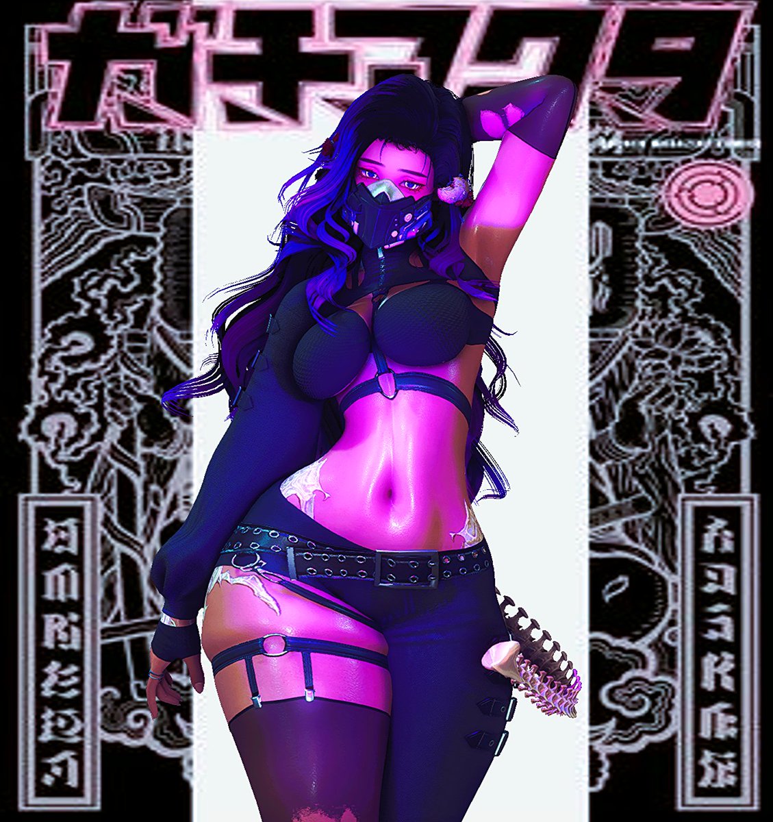 Doing something new, I still testing on some stuff. Because I been watching Gachiakuta so much, I had some ideas. 
I found the background on google images (not very clear i know). But I might need to draw the background by hand. 
but its an idea for our chacaters for fun🥰