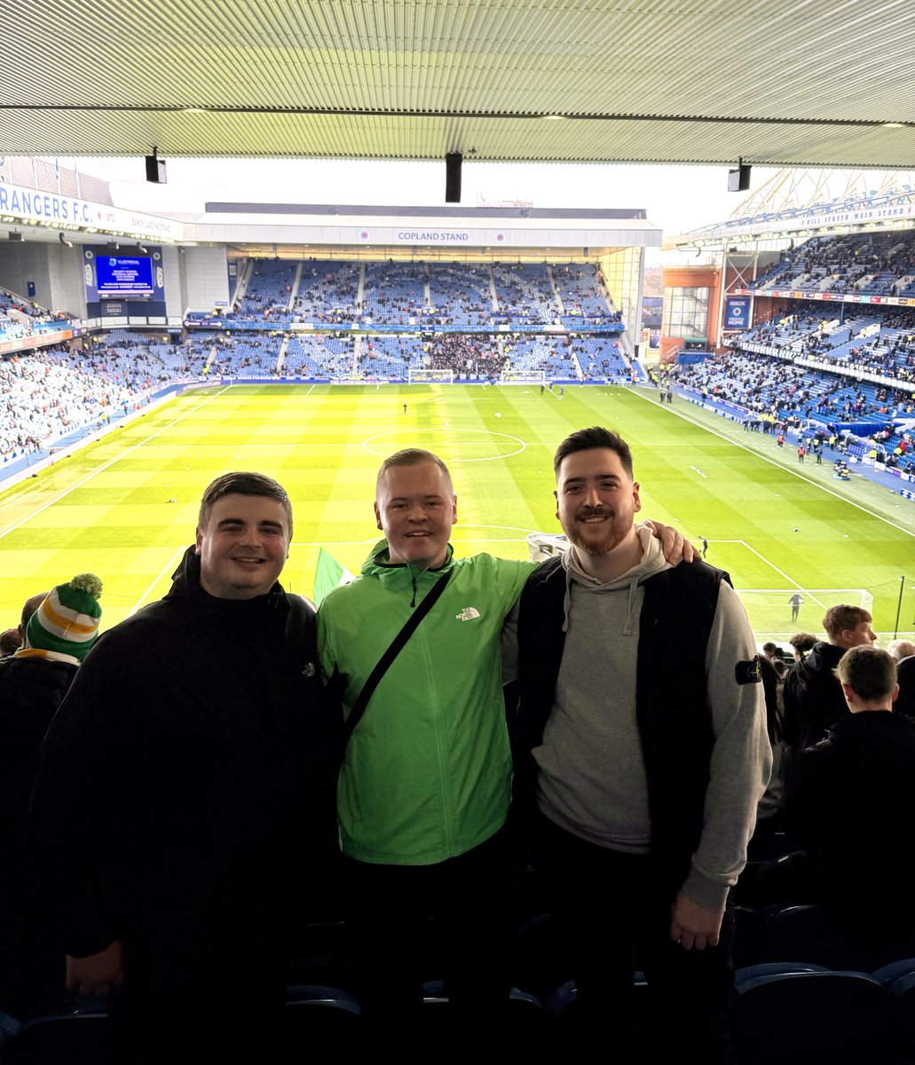 Ciaran8867's tweet photo. In your seats &amp; singing SIMPLY THE BEST

ALL YOU SEE IS CELTIC FANS IN THE BROOMLOAN! 😎 https://t.co/pCx8PUUckT
