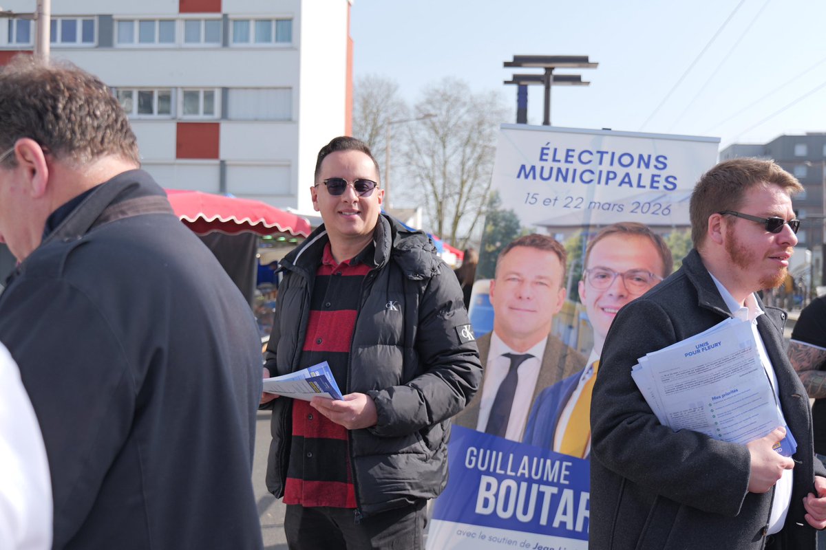 Dernier marché à #FleuryLesAubrais .
Et dernière ligne droite avant d’envoyer au second tour la liste patriote qui incarne la seule alternance à la majorité de gauche et d’extrême gauche.
Jusqu’à la victoire 🇫🇷 !
<a href="/RNational_off/">Rassemblement National</a> <a href="/partiudr/">UDR</a>