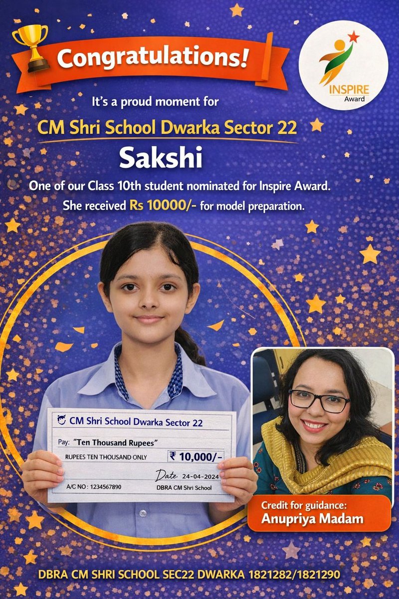 CM SHRI School, Dwarka Sector 22 tweet media