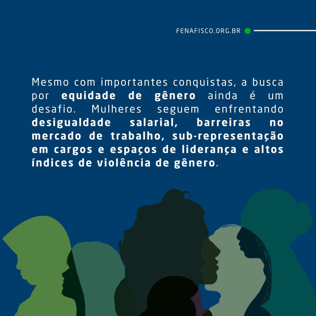Mais do que uma data simbólica, o Dia Internacional da Mulher é um lembrete da histórica e diária luta feminina por respeito, dignidade e equidade.

Feliz dia da mulher para todas! 💐

#DiaInternacionaldaMulher #DiaDasMulheres #Fenafisco