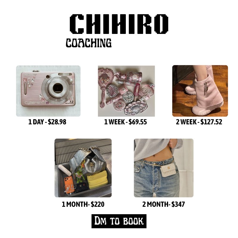 Chihiro | coaching open tweet media