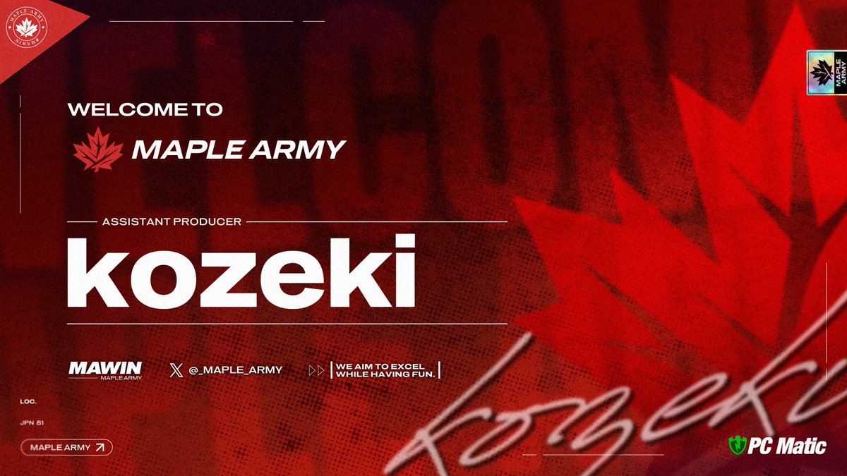 MAPLE ARMY tweet media