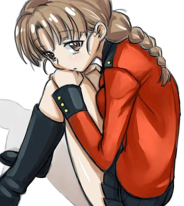 新PCでのリハビリがてら描きました(^^ らぶらぶはモブ娘も多いですな。 #らぶらぶ作戦FA