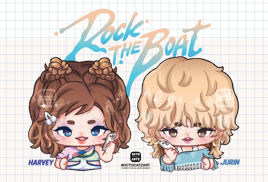 งานไข่ต้มครึ่งตัว น้องๆXG
#XG #Harvey #JURIN #XG_ROCKTHEBOAT  🎶 🌊🌊
รับวาดตัวการ์ตูน ออกแบบของส่งผลิต
ทำพรีวิว สั่งได้ค่า♡♡
【 Commission 】  
✦ ขอบคุณงานคอมมิชค่ะ
✦ Artwork by #OCTOCATZART
#รับวาดรูป #คอมมิชชั่น #รับออกแบบ
#รับออกแบบgiveaway #commissionTH