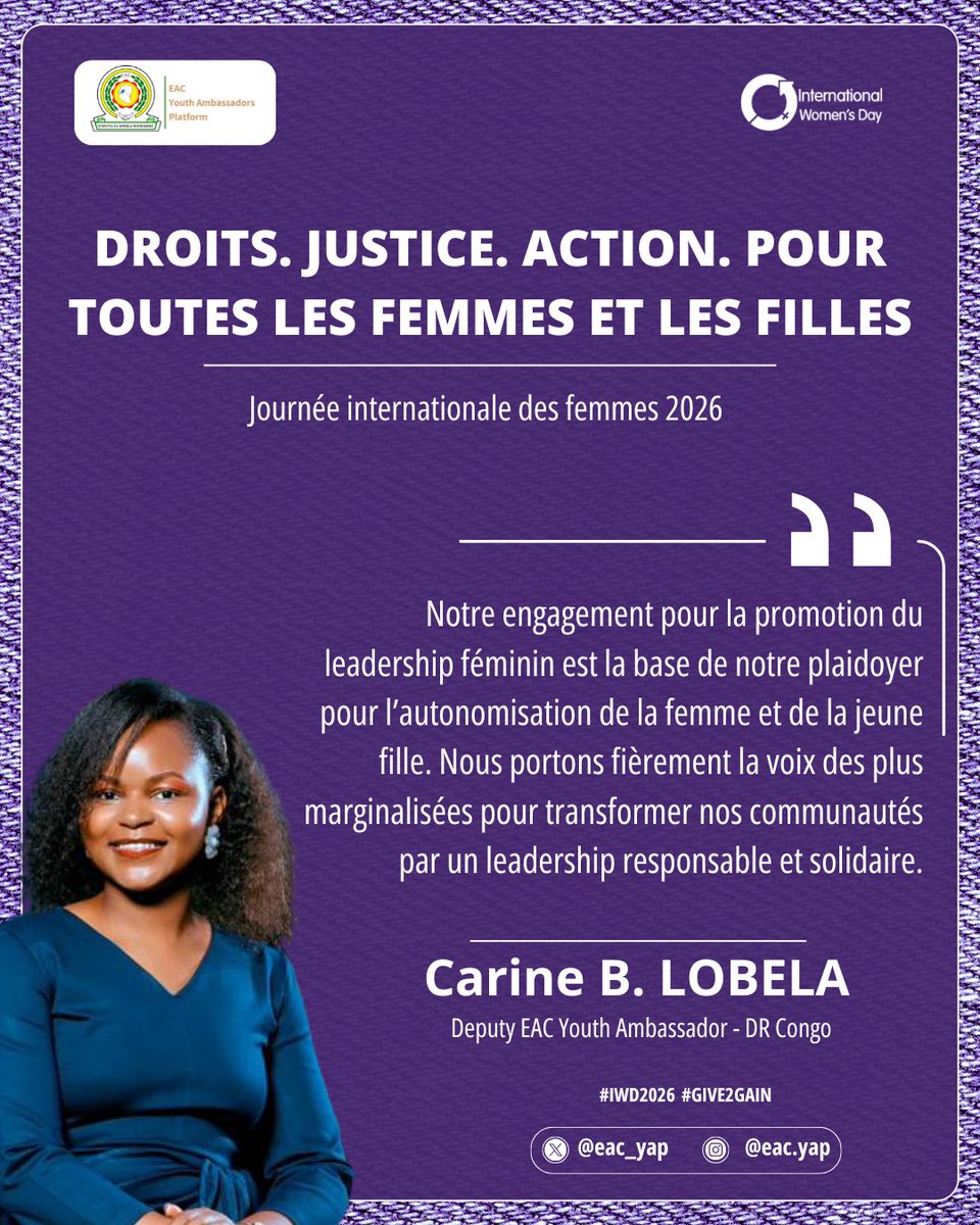 EAC Youth Ambassadors Platform tweet media