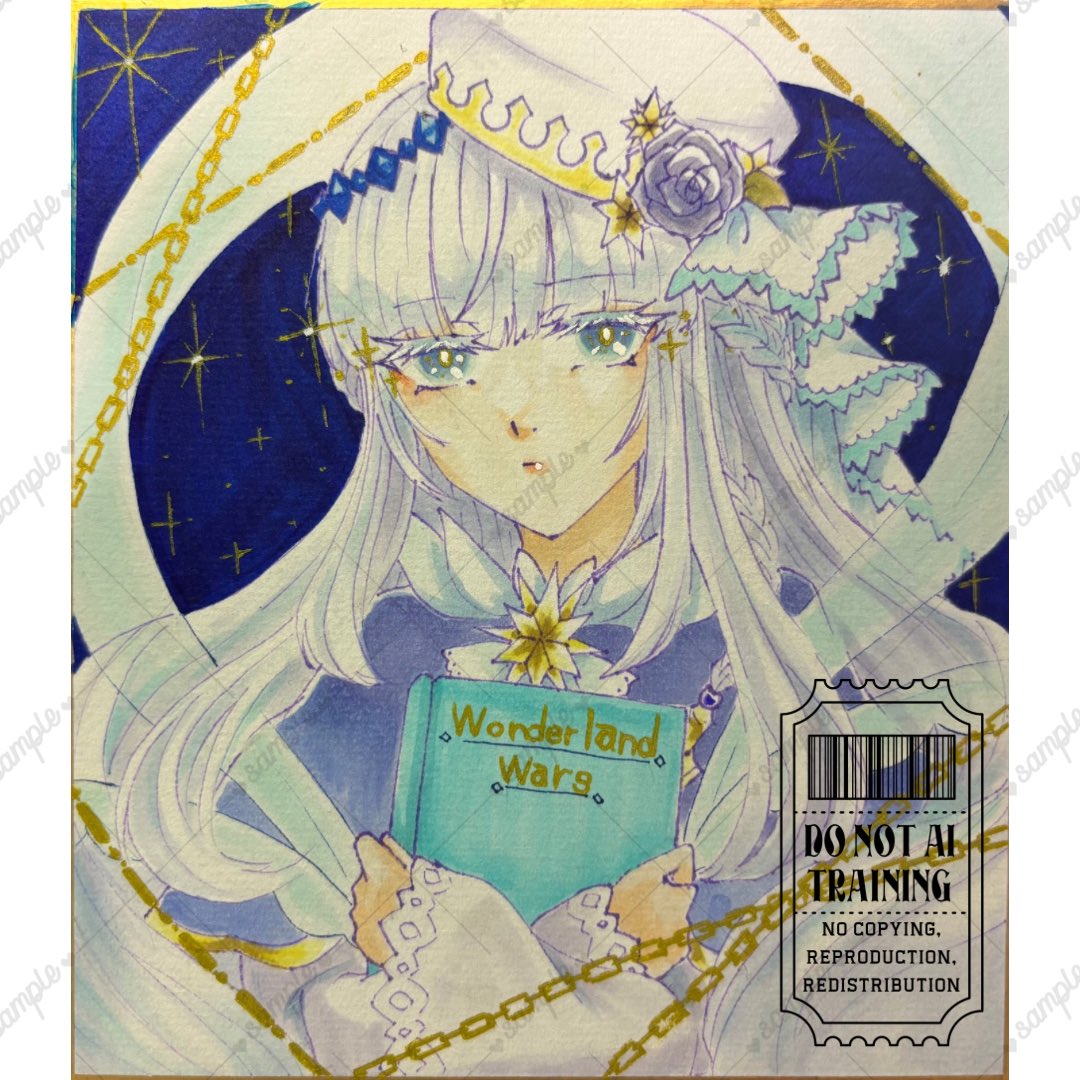 #ワンカニ
お疲れ様でした！

本日展示/頒布をさせていただいた色紙を掲載いたします。
なんか想像以上にこの色紙欲しい！って声あって嬉しい限りです。
また次回があれば頑張ります💪

#うさぎと天球儀