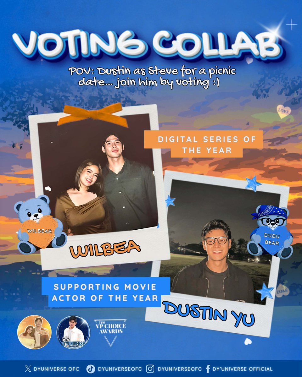 🤝 𝑾𝑰𝑳𝑩𝑬𝑨𝑹 × 𝑺𝑻𝑨𝑹𝑫𝑼𝑺𝑻𝑺 𝑪𝑶𝑳𝑳𝑨𝑩 𝑹𝑬𝑴𝑰𝑵𝑫𝑬𝑹 🤝

Stardusts, we’re now down to the LAST 5 DAYS of voting at the 7th VP Choice Awards. Let’s keep this collab strong and push through the final days together.

✨ Vote for 𝙂𝙤𝙡𝙙𝙚𝙣 𝙎𝙘𝙚𝙣𝙚𝙧𝙮 𝙤𝙛