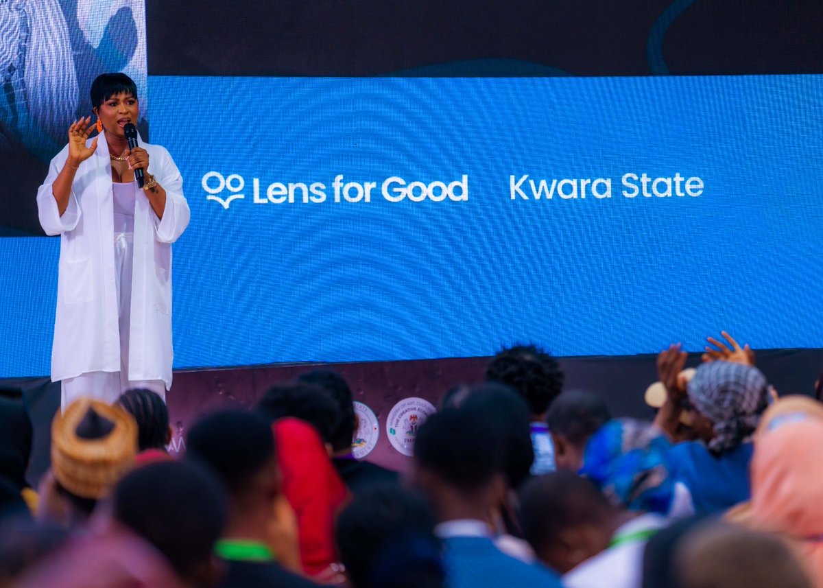 lens4good's tweet image. Some moments deserve a special spotlight. ✨

We were delighted to have Imisi, the winner of 2025 Big Brother Naija, join us as a Special Guest at Lens For Good Kwara.

Thank you for being part of the Lens For Good story.

#LensForGood #LensForGoodKwara #NigerianCreatives