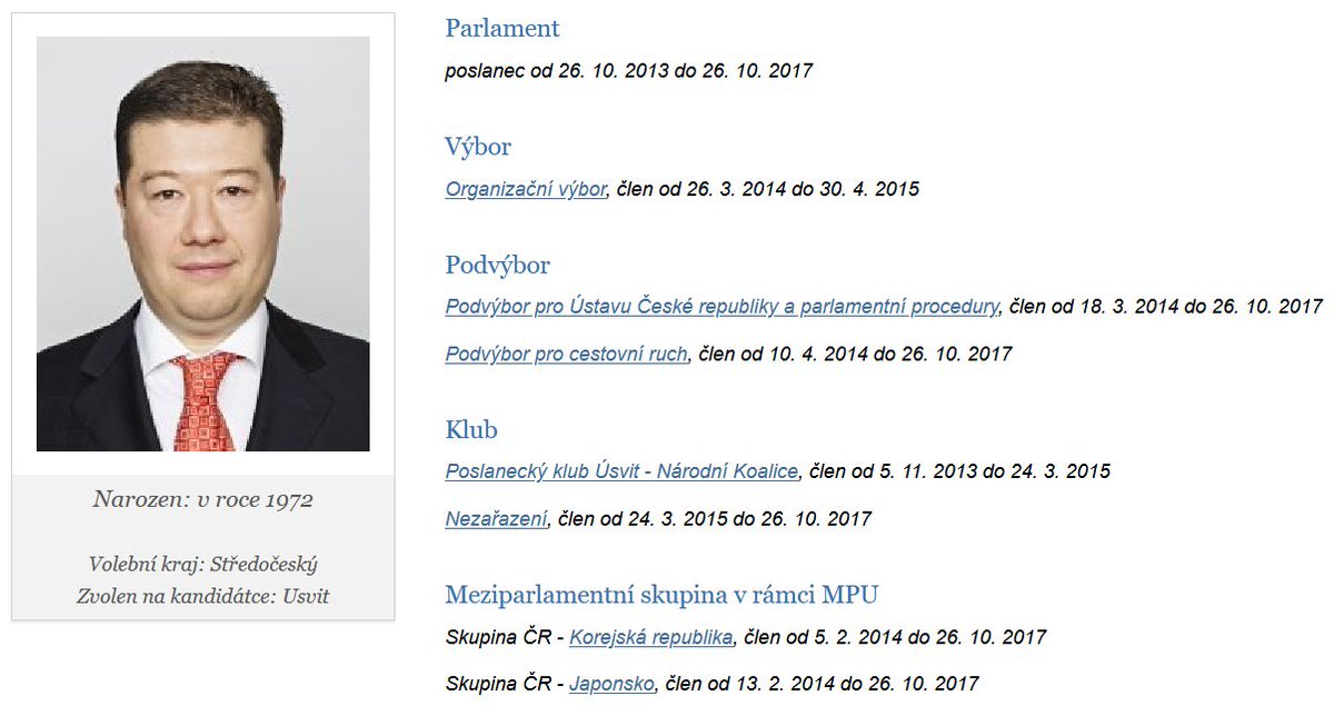 "Já jsem vždycky ve výboru pracoval."
Tomio Okamura, Otázky Václava Moravce, 8. března 2026