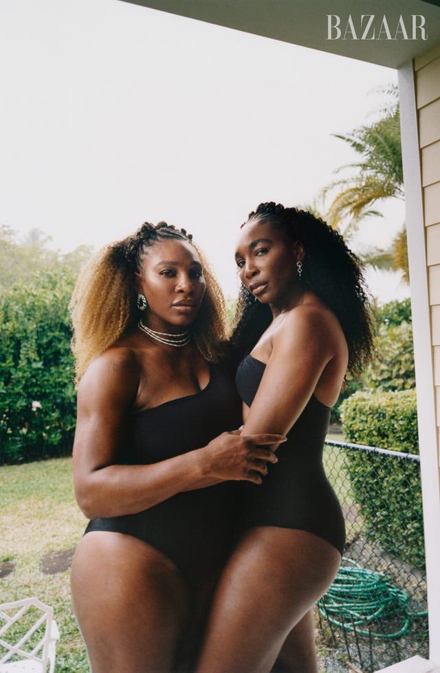 Serena's snatched wig tweet media