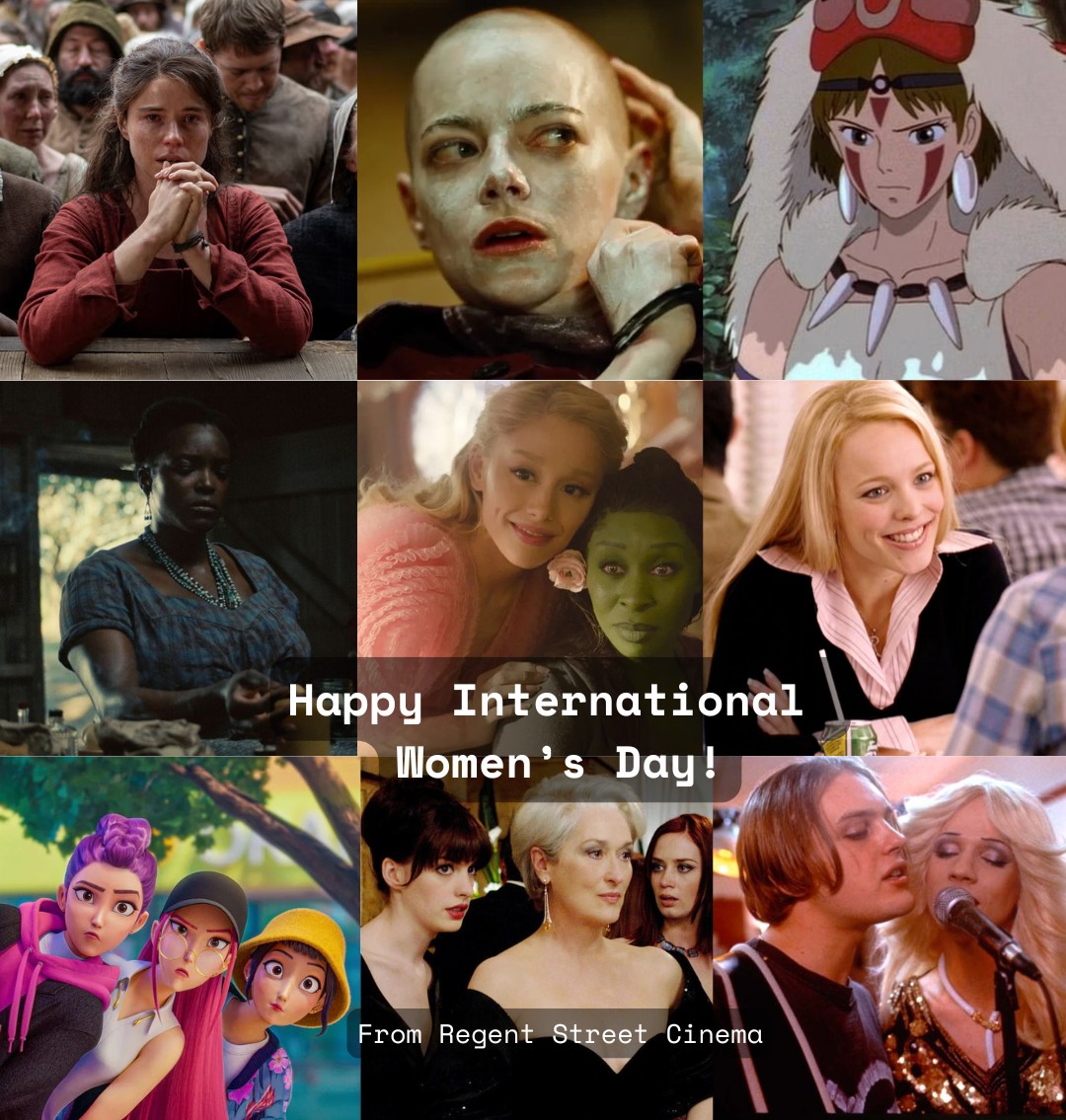 RegentStCinema's tweet photo. Happy International Women's Day from Regent Street Cinema!
Swipe to see some our favourite and iconic female characters 💃✨
#internationalwomensday #regentstreetcinema #femalecharacters #womeninfilm https://t.co/tWWmsMJq9F