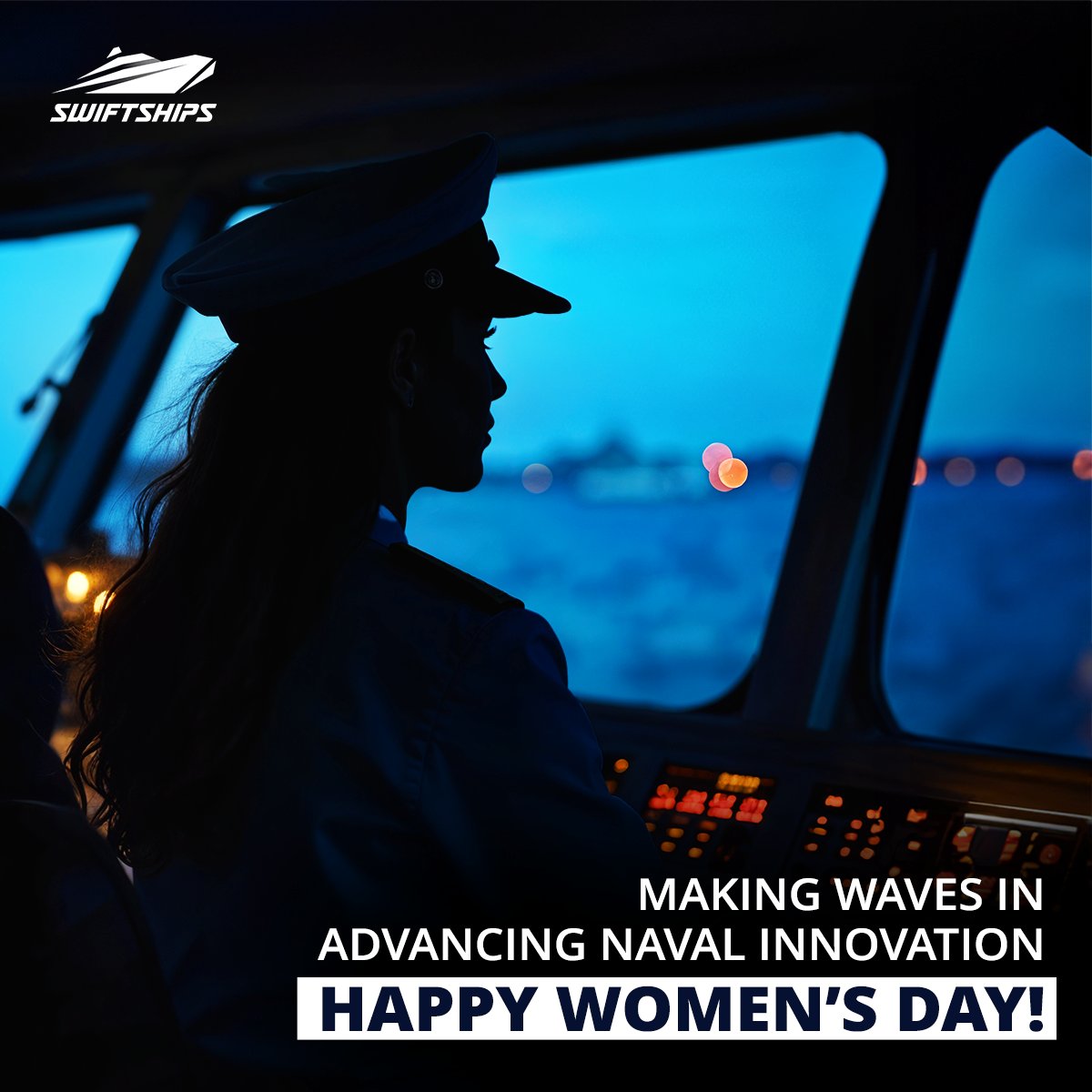 This International Women's Day, we celebrate those shaping the future of naval innovation. Progress happens when diverse perspectives come together to drive transformation at every level.

#IWD2026 #InternationalWomensDay #Swiftships #Navy
