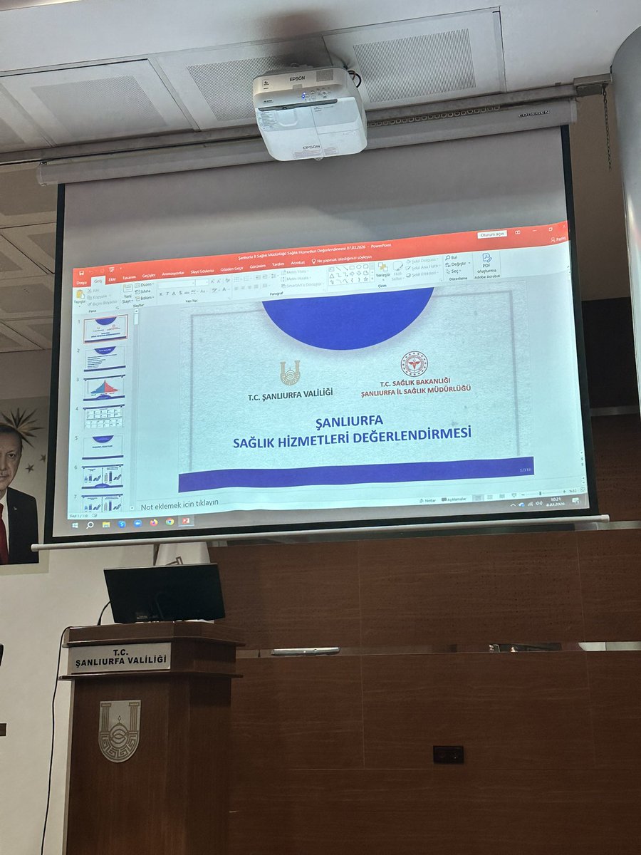 TBMM Başkan Vekilimiz ve Şanlıurfa Milletvekilimiz Sayın Bekir Bozdağ’ın başkanlığında düzenlenen İl Sağlık Hizmetleri Değerlendirme Toplantısına katıldık. Değerli il müdürümüz Dr.Öğrt.Üyesi Erhan Berk’in sunumu ilimizin önümüzdeki dönemdeki sağlık yatırımları ve çalışmaları