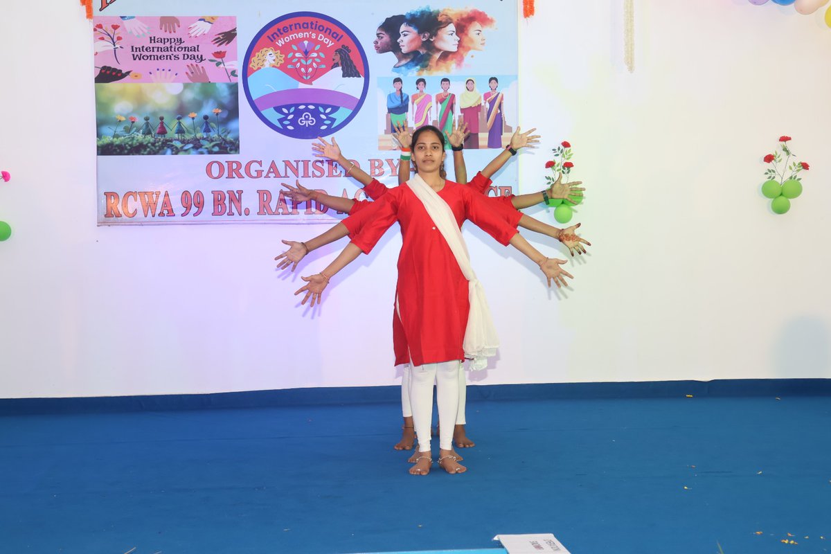 RCWA99RAF's tweet photo. Under the aegis of RCWA 99, International Women’s Day was celebrated with great enthusiasm and vibrant participation by families. The event featured joyful programmes, also forwarding a strong message of unity, empowerment, and strength of women. https://t.co/VvNsFzE1YT