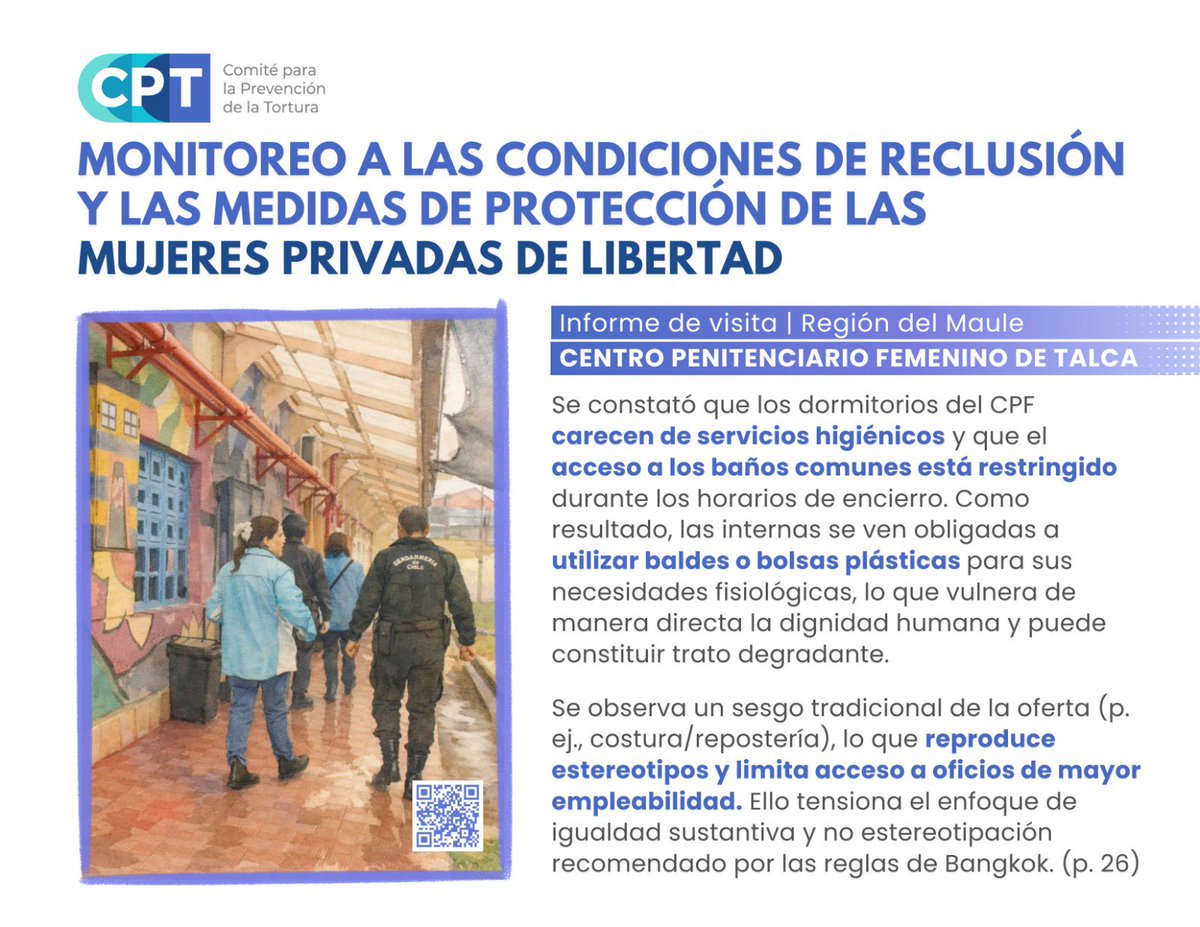 Comité para la Prevención de la Tortura - Chile tweet media