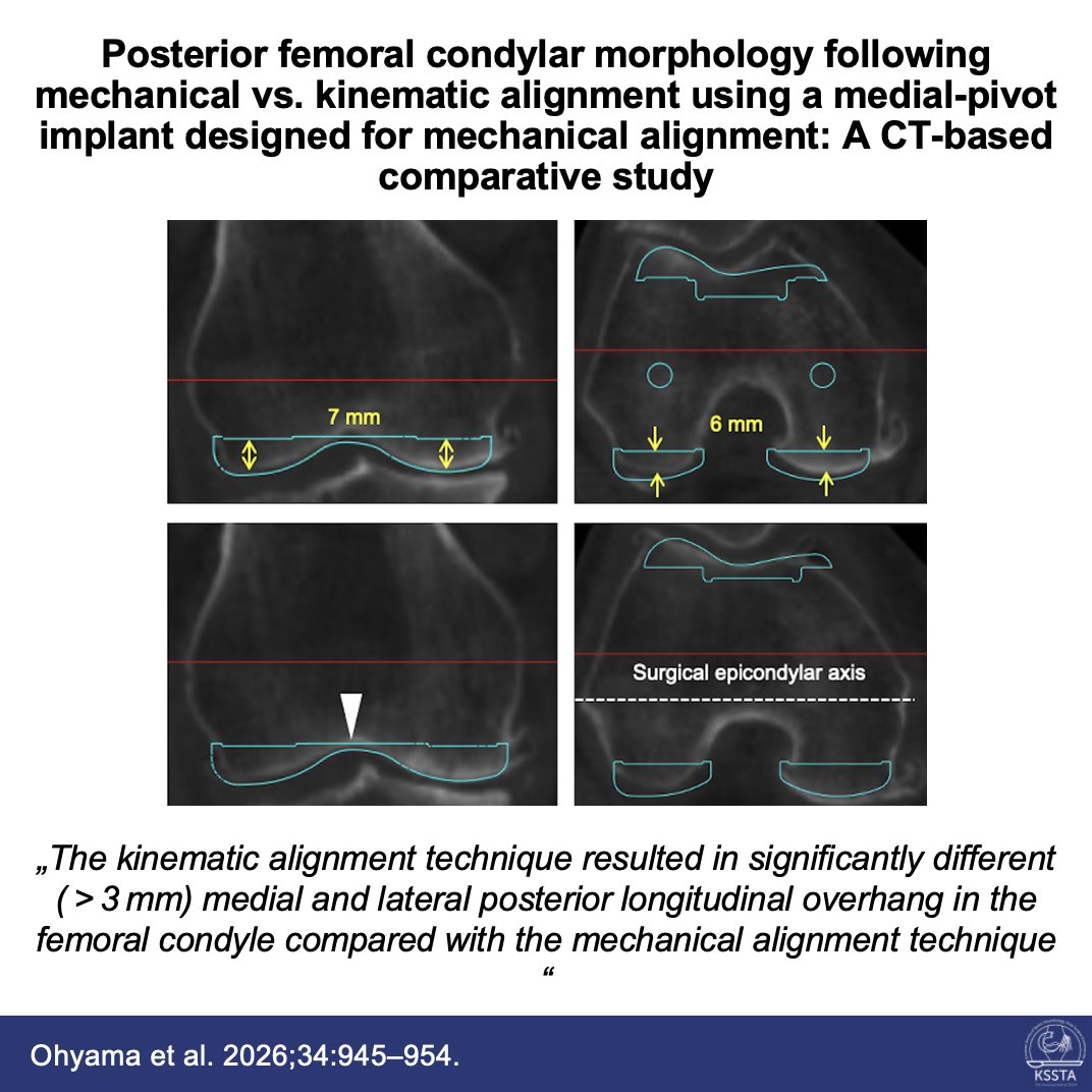 Knee Surgery, Sports Traumatology, Arthroscopy tweet media