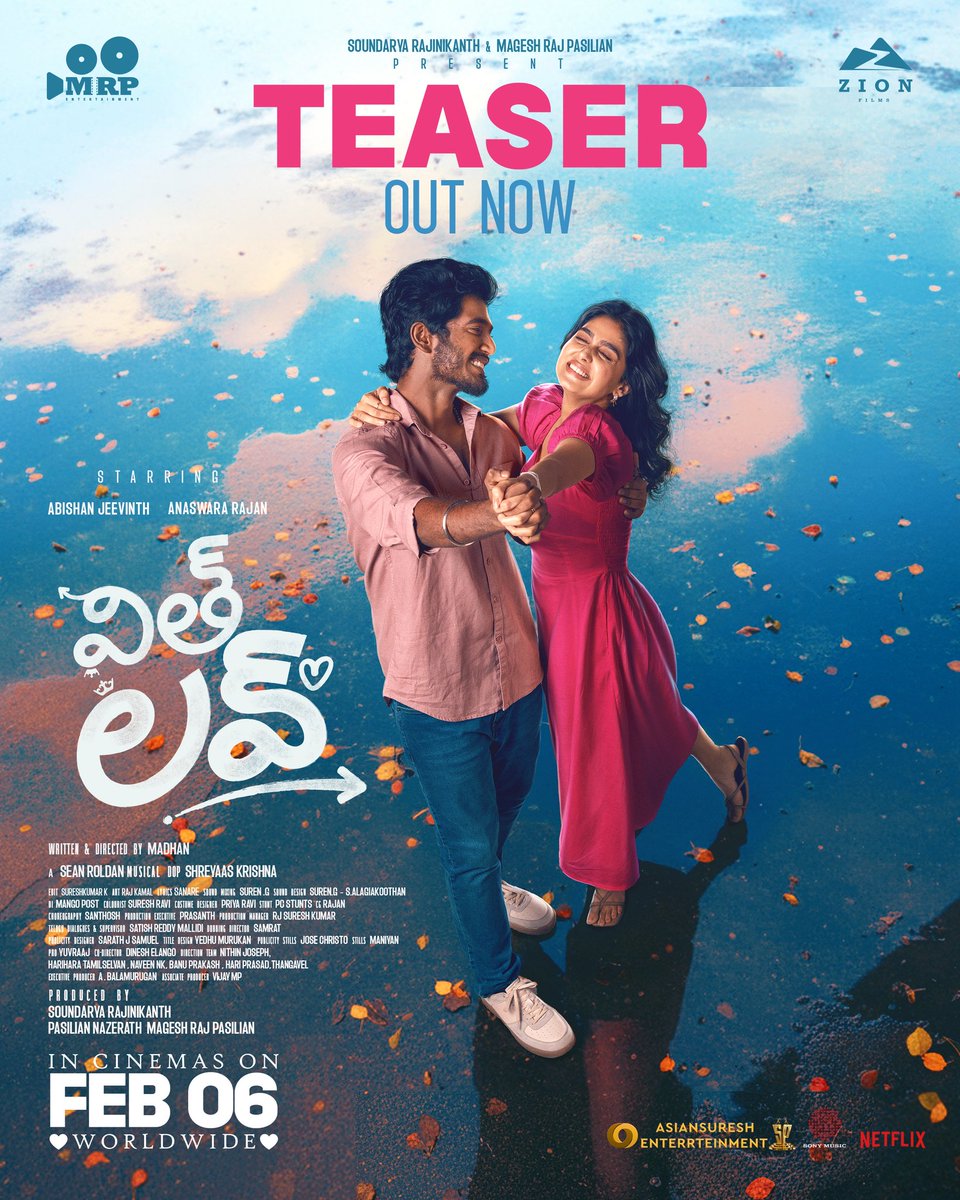 Movies4u_Officl's tweet image. Best Rom-Com In Recent Times?

#WithLove | #LittleHearts