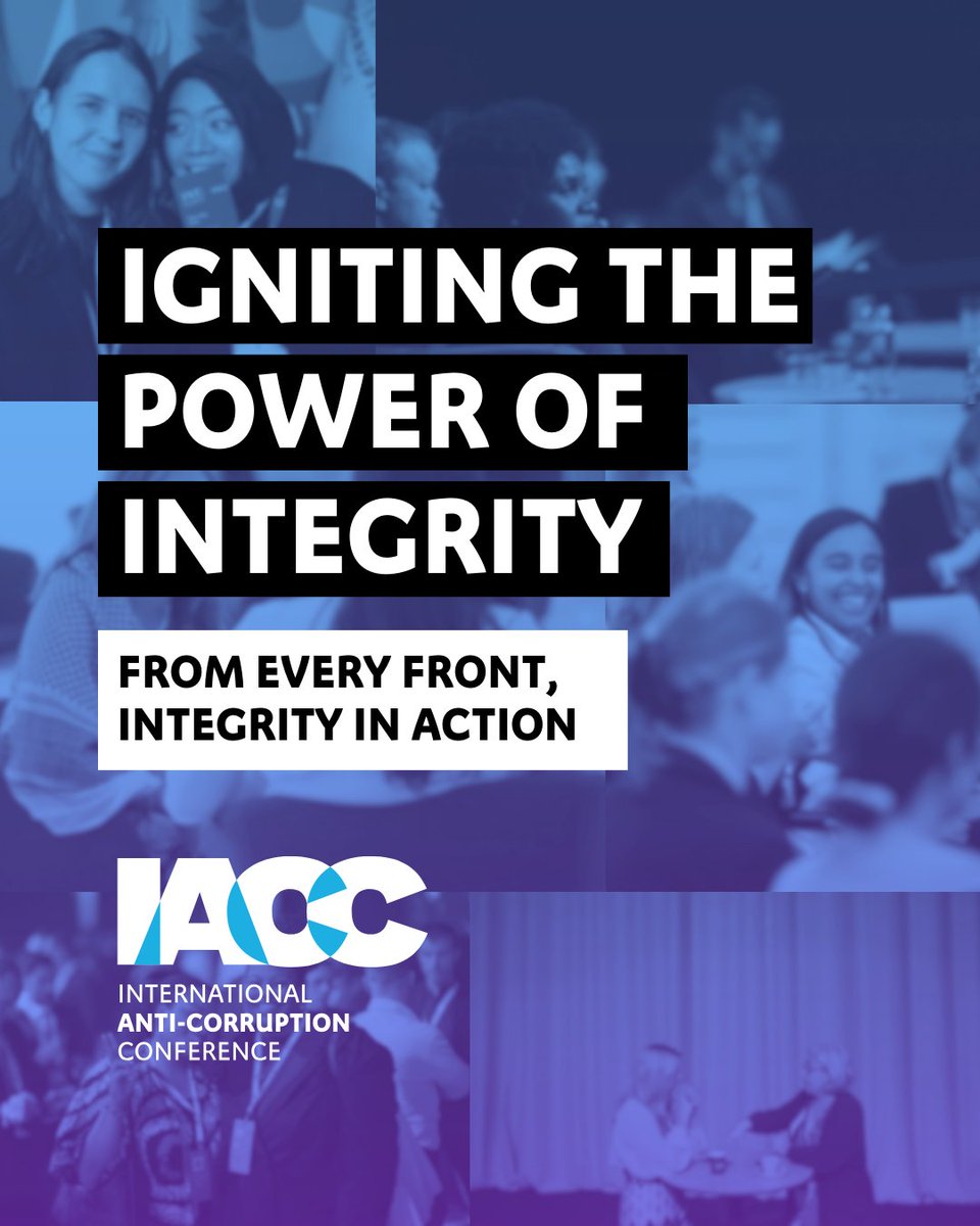 International Anti-Corruption Conference tweet media