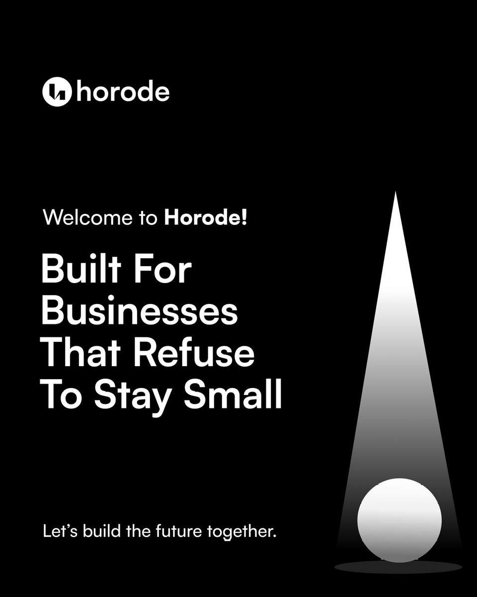horodeglobal's tweet photo. We rebranded.
Our vision got bigger!

Creating systems that help businesses scale and standout.
Horode is a brand built for businesses that refuse to stay small.

We are fully open and ready to take your brand to the next stage. https://t.co/eTW9RgyT0n