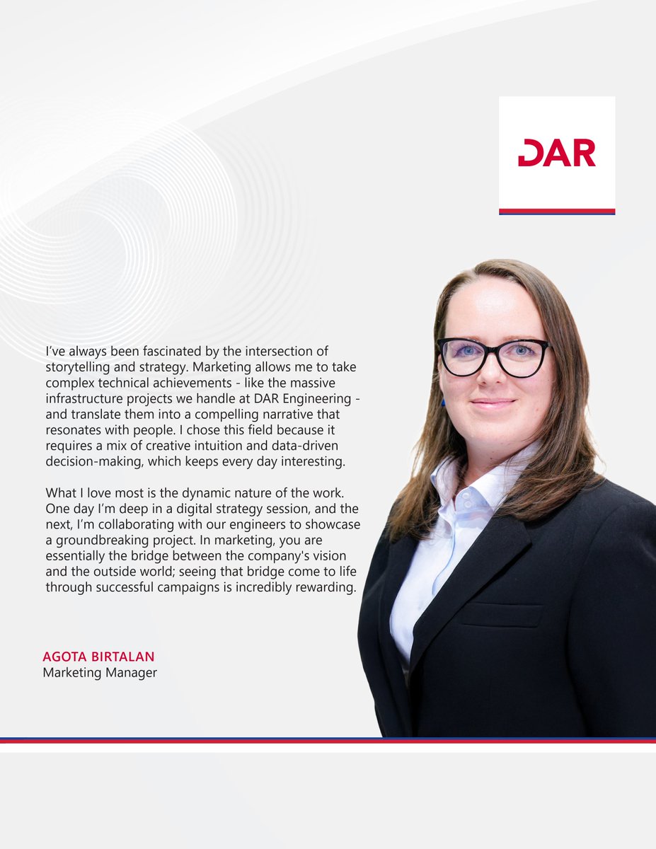 DarEngineering's tweet photo. This International Women's Day, we are proud to highlight the exceptional women driving our global projects forward.
Join us in celebrating their impact.
#DAREngineering #EngineeringExcellence #IWD2026 #InternationalWomensDay #WomenInEngineering https://t.co/PBy9zp8lC6