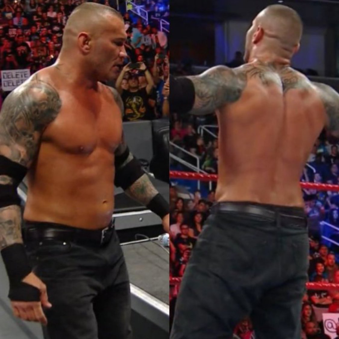 Austin Theory after buzzcut