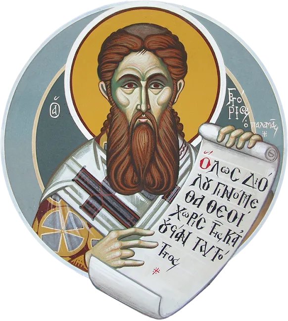 fathers_church's tweet photo. Through Grace
God in His entirety
penetrates the saints in their entirety,
and the saints in their entirety
penetrate God entirely,
exchanging the whole of Him for themselves,
and acquiring Him alone as the reward
of their ascent towards Him.

St Gregory Palamas (+1359) https://t.co/3zkmyvzzlt