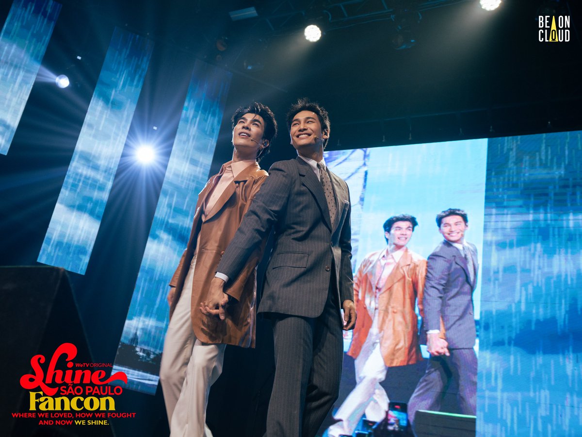 ภาพบรรยากาศงาน SHINE FANCON IN SÃO PAULO : When We Loved, How We Fought and Now We Shine. ณ เมือง São Paulo วันที่ 7 มีนาคม 2569 ✨

🖼️ดูภาพเพิ่มเติมได้ทาง Facebook :  Shine The Series
📍สามารถดาวน์โหลดรูปภาพแบบ Hi-Res ได้ที่
drive.google.com/drive/folders/…

#ShineBRFancon