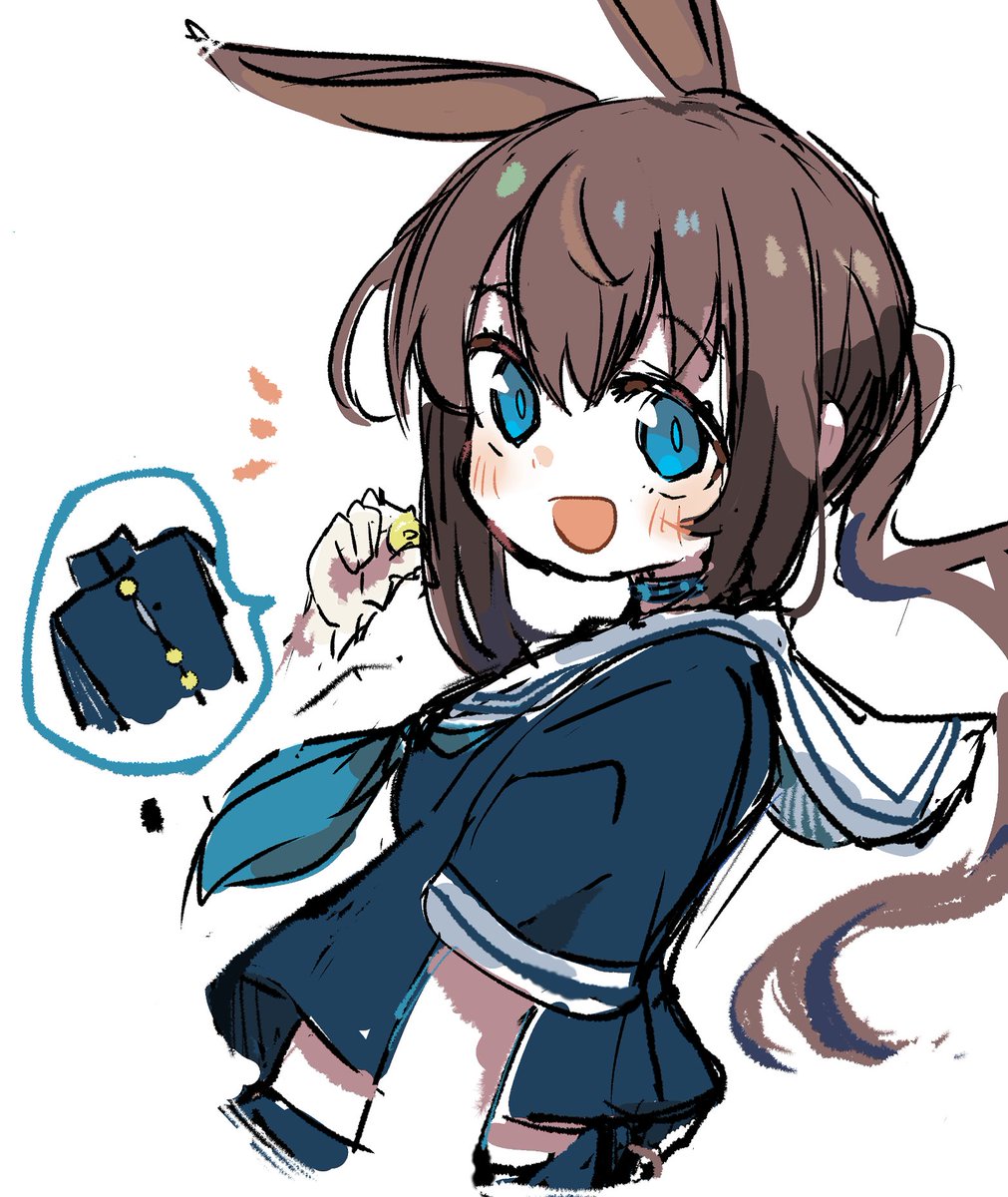 「」|すきのイラスト
