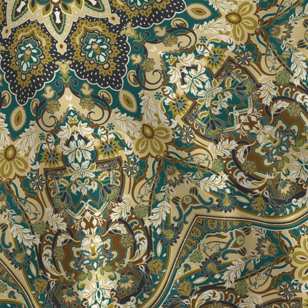 Nigel Skinner has chosen the "Paisley Kaleidoscope Floral Leaf" design as a favourite at Spoonflower. He chose the green olive version. I enjoyed drawing the original artwork for this design in 2018 in Southend, UK. #kaleidoscope #textiledesigner
spoonflower.com/en/fabric/7828…