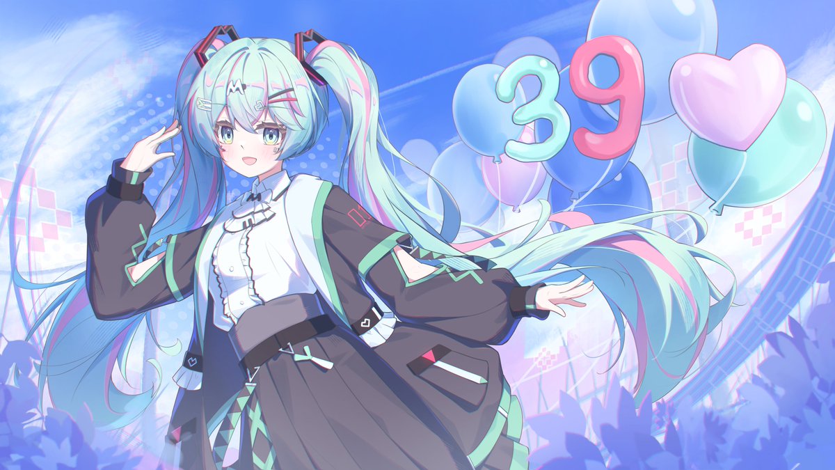 lingerain271537's tweet photo. #ミクの日 #ミクの日2026 #Miku #初音ミク https://t.co/PM2xGOmX9I