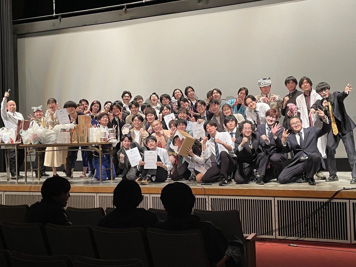 bfM_EIJI's tweet photo. 仙台・東北学院大学にて東北地方大学お笑いサークル決定戦！#YAMABA #4 本戦を観に来ました！運営の方のご好意で前日の予選から観覧させて頂き東北の熱く鋭い学生お笑いを体感してきました！素晴らしいです！応募から敗者復活、予選、本戦と戦った全エントリー芸人さんに幸あれ！！！@yamaba_tohoku https://t.co/ZyrMfHRhyW