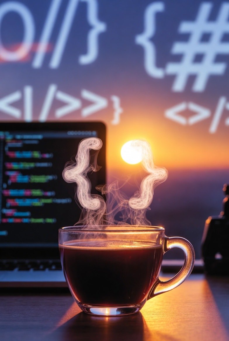 vibethecode's tweet photo. Rise and shine, code fam! ☕💻 Let's kick off this #GoodSunday with epic vibes: debugging dreams, sipping strong coffee, and coding our way to success. What's your Sunday hack for ultimate productivity? Share below! 🚀✨ #VibeTheCode #SundayVibes #CodingLife https://t.co/VNt2ubVhUZ