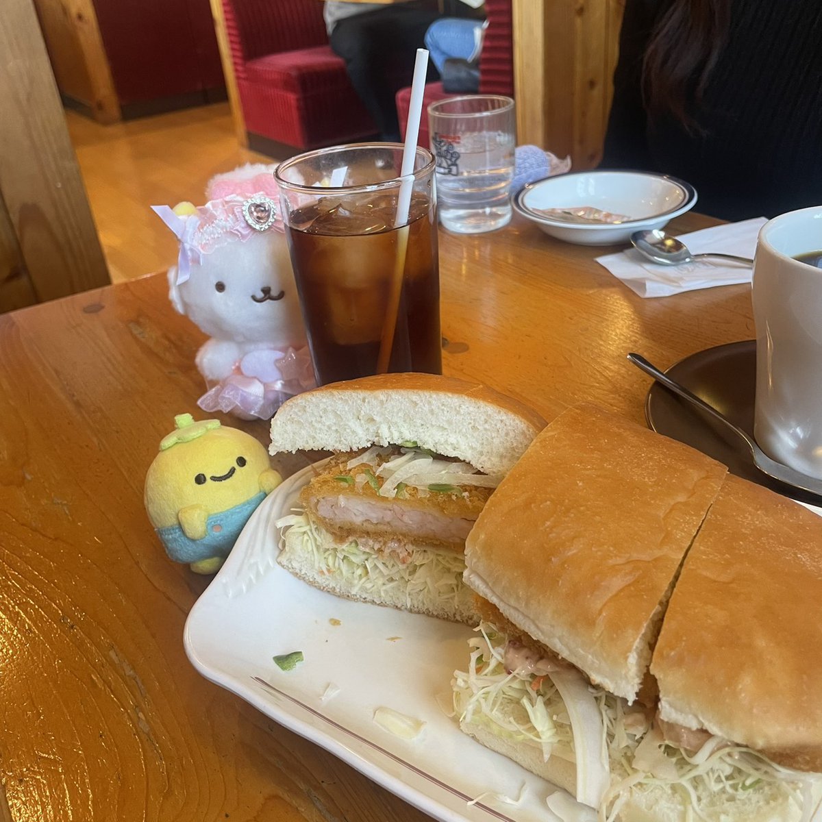 のぞかれてる…