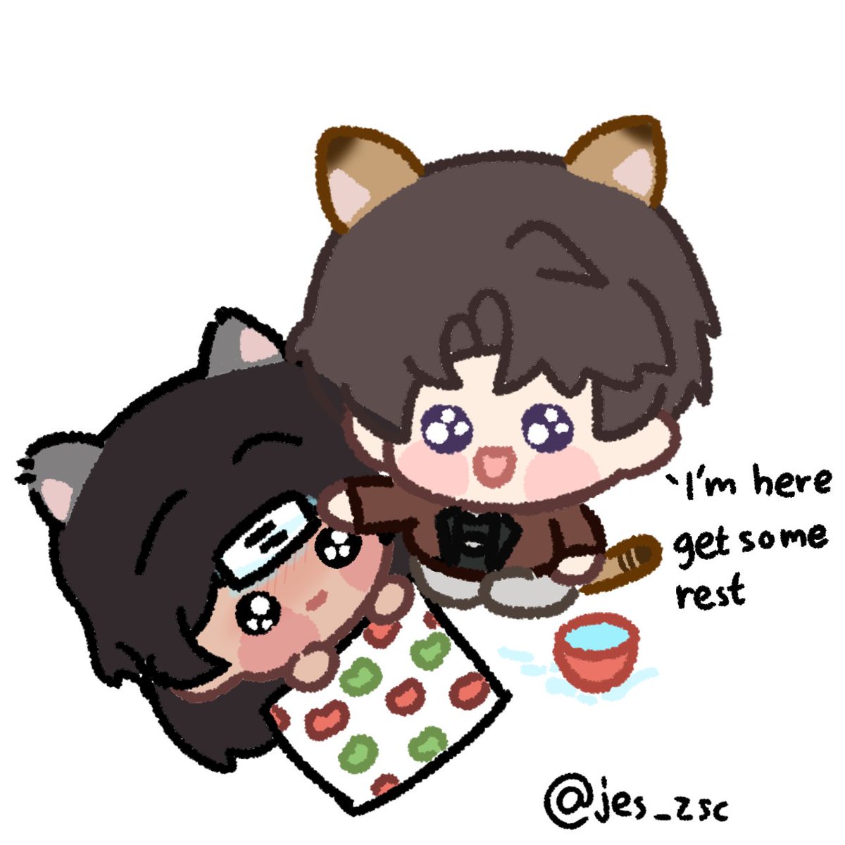 Day 56 - Sick

#LoveandDeepspace #Caleb