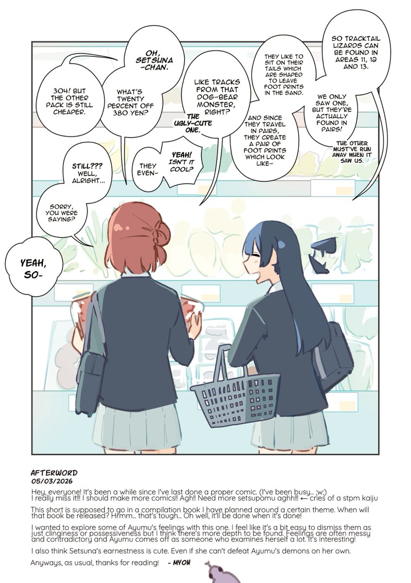 myonglette's tweet photo. Bonus + Afterword https://t.co/OvmIW2vpNi