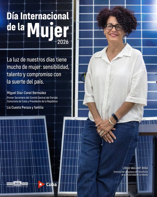 ERMPLH's tweet photo. 🥳 Feliz Día Internacional de la Mujer. ¡A esas guerrera incansables! 

💖Especial reconocimiento a las féminas de nuestra empresa.

#8M #MujerCubana #MujeresEnRevolución #FMC https://t.co/8300A0jsbA