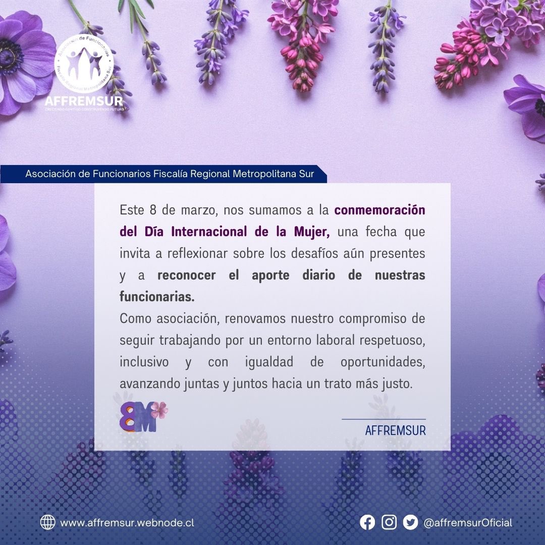 Asociación de Funcionarios Fiscalía Sur y Nacional tweet media