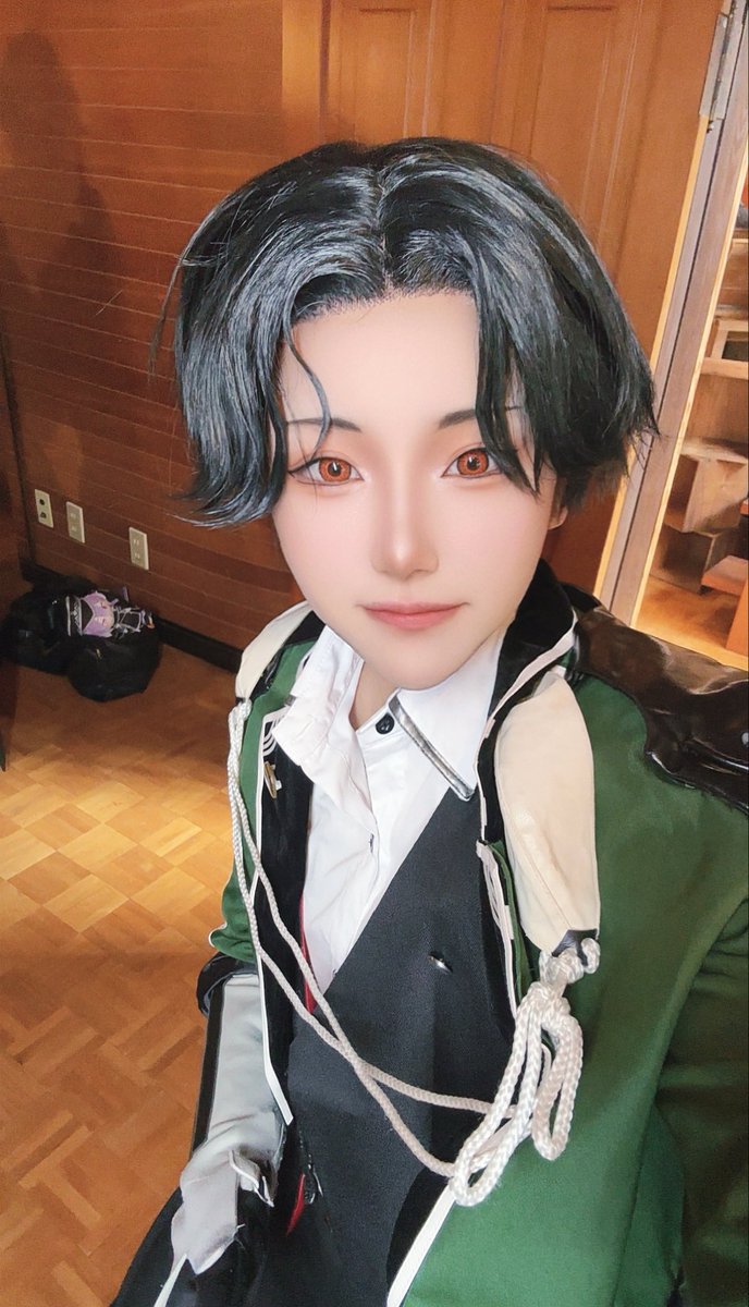 久々のコスプレは豊前江でしたー！
楽しくて声かれた

 #第1回血を克服しろ本丸