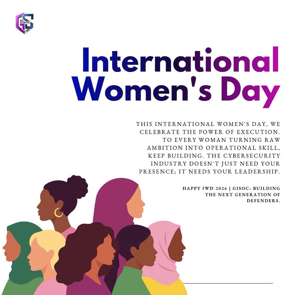 Girls in Security Operations Community (GiSOC) tweet media