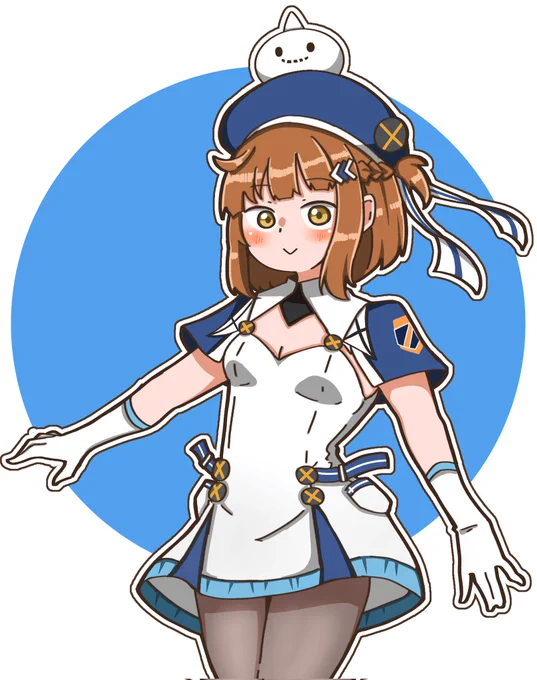 ブレインお絵描き。 60分では到底描けなかったので、タグ付けは無し。 #戦艦少女R 戦艦少女版深夜の真剣60分一本勝負