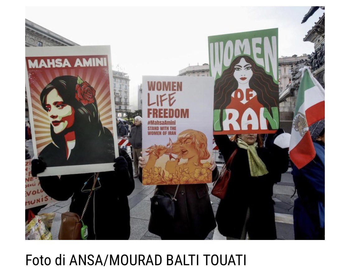 GibelliTiziana's tweet image. Pensavo che oggi, almeno oggi, alle esponenti del #PD sarebbero venute in mente le donne❤️ e le ragazze iraniane❤️
Ma niente, loro che si battono contro un regime terrorista non si citano🤦🏻‍♀️

Invece #IoStoConLeDonneIranine🫂l’#8marzo2026 e tutti gli altri giorni.