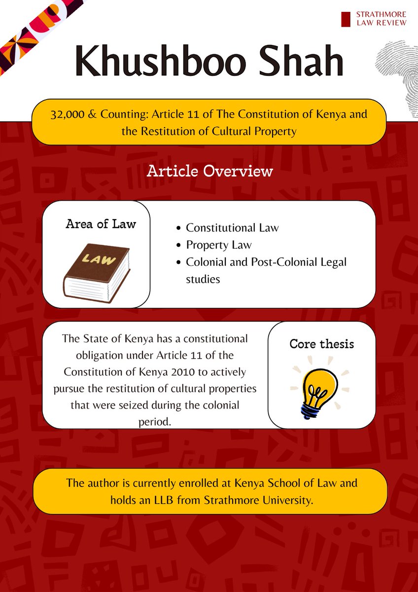 Strathmore Law Review tweet media