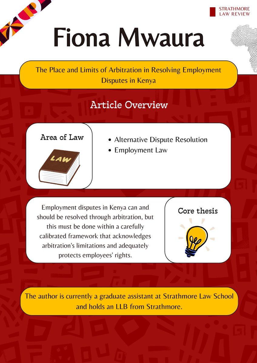 Strathmore Law Review tweet media