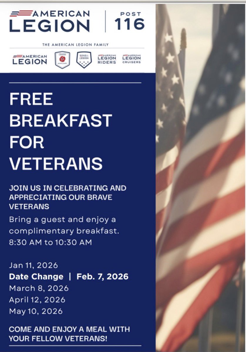 American Legion Post 116 tweet media