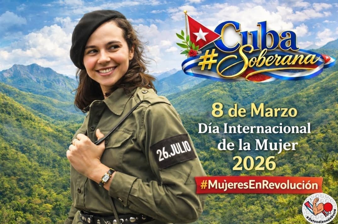 ¡Felicidades a las mujeres cubanas en este 8 de Marzo!
#MujeresEnRevolución
#CubaPorLaPaz