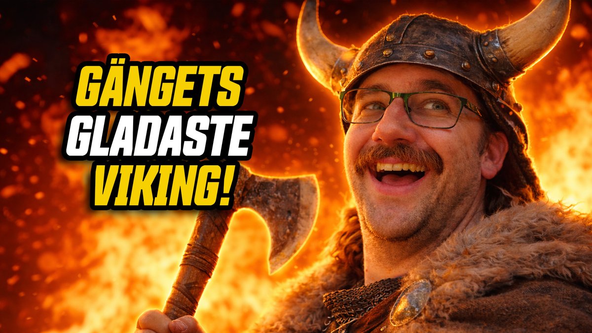 Vi jobbar på i Valheim. En av oss i gänget käftar inte lika mycket som alla andra... Snart bör vi vara redo att ta ner draken!

Vi ses ikväll 19.00 på din favoritplattform:
🔴 youtube.com/argaskanskaman…
🟣 twitch.tv/argaskanskaman